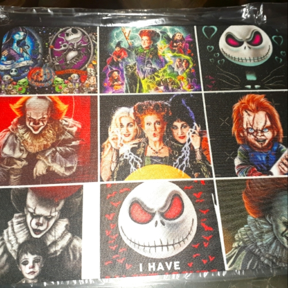 Unbranded new one of a kind scary mouse pad 7x9